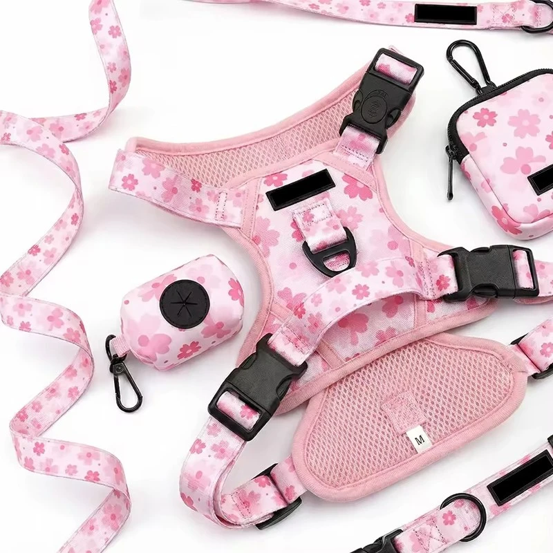 Floral Dog Harness Set suppliers