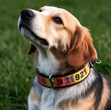Kolar anjing percetakan digital